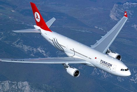 Turkish Airlines отменила рейсы в Баку