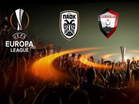 Лига Европы: «Габала» сыграла вничью с ПАОК - ОБНОВЛЕНО
