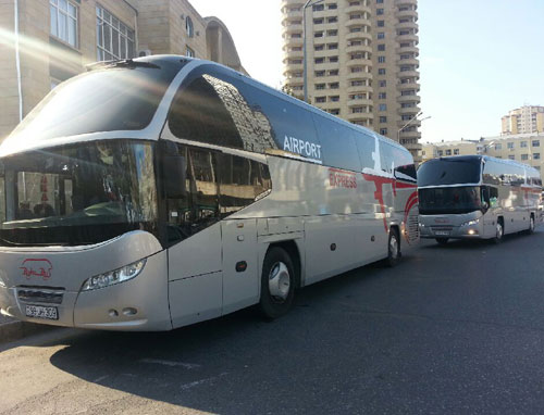 Новые автобусы BakuBus будут курсировать на линии «28 Мая - Международный аэропорт Гейдар Алиев» - ФОТО