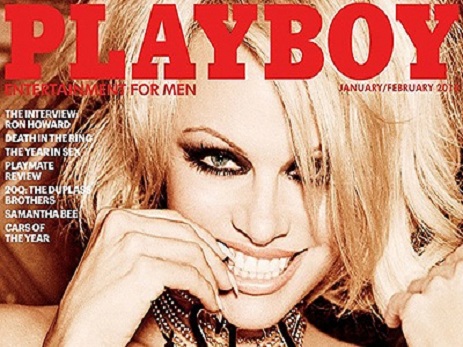Pamela Anderson Playboy-un son buraxılışında yenə də çılpaq şəkillərlə - FOTO