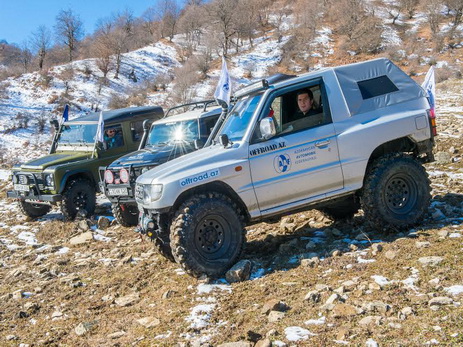 В Азербайджане прошел автопробег «Offroad» – ФОТО