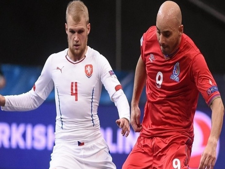 Евро-2016: сборная Азербайджана по футзалу обыграла Чехию и сохраняет шансы на выход в четвертьфинал