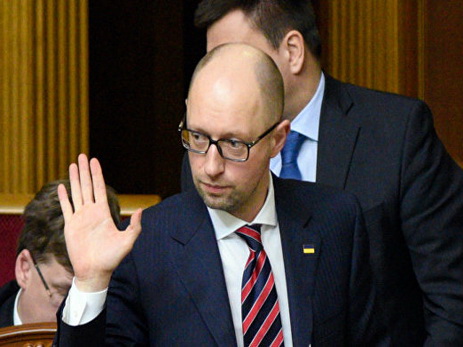 Яценюк считает, что политический кризис необходим Украине