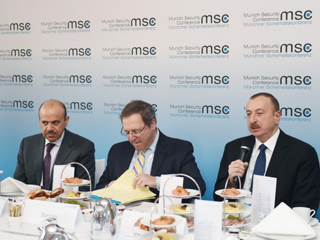 Ильхам Алиев принимает участие в  Мюнхенской конференции по безопасности - ФОТО