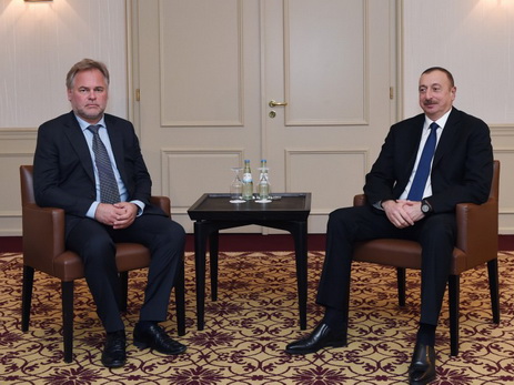 Встреча Президента Ильхама Алиева с владельцем и исполнительным директором компании Kaspersky Lab - ФОТО