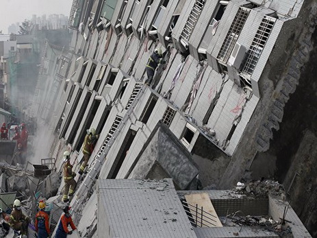 Число жертв землетрясения на Тайване увеличилось до 108 человек