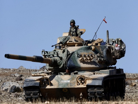 Турция обстреляла позиции курдов в Сирии