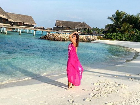 GulSara отдыхает на Мальдивских островах – ФОТО