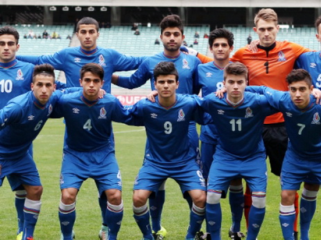 Юношеская сборная Азербайджана по футболу уступила Украине