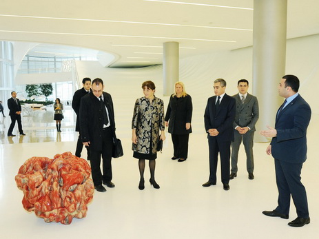 Супруга премьер-министра Венгрии побывала в Центре Гейдара Алиева - ФОТО
