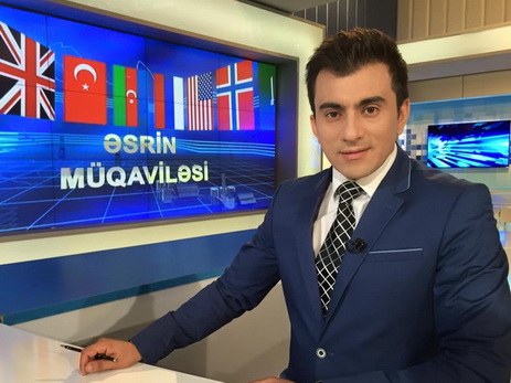 Diktor Ruslan Həsənov: “AzTV-ni dünyanın bir sıra qabaqcıl telekanalları ilə eyni səviyyədə qoymaq olar” - FOTO - VIDEO