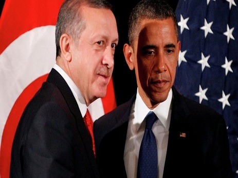 Obama Vaşinqtonda Ərdoğanla görüşüb