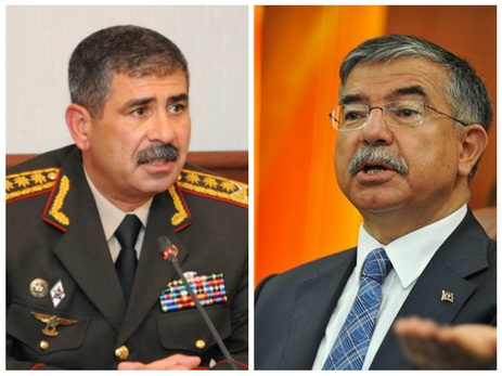 Türkiyə və Azərbaycanın Müdafiə nazirləri cəbhədə yaranmış vəziyyəti müzakirə ediblər