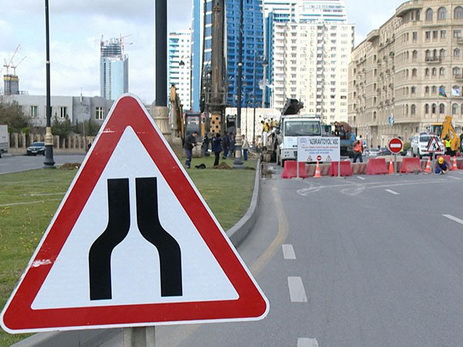 На одном из проспектов Баку строится новый пешеходный переход – ФОТО - ВИДЕО