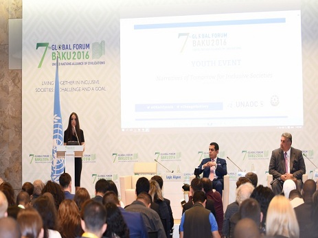 Bakıda BMT-nin Sivilizasiyalar Alyansının VII Qlobal Forumu çərçivəsində Gənclər Forumu keçirilir – FOTO