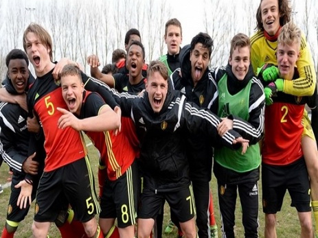 Сборная Бельгии по футболу: «Салам, Азербайджан» - ВИДЕО