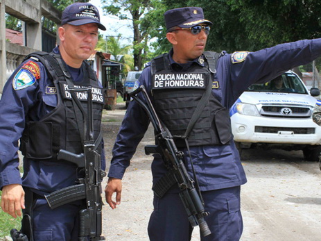 В Гондурасе отстранили от должностей более половины руководителей полиции