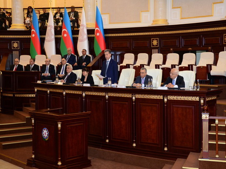 На годовом общем собрании НАНА обсуждены актуальные проблемы и приоритеты азербайджанской науки - ФОТО