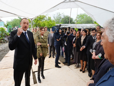 Президент Азербайджана: «Героическая Азербайджанская армия еще раз продемонстрировала свою силу» - ФОТО