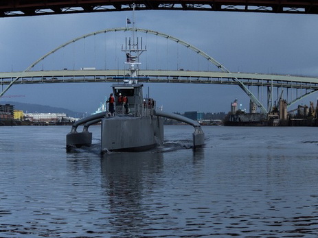 В США стартовали испытания военного судна-беспилотника