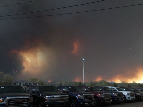 В Канаде объявили эвакуацию жителей провинции Альберта из-за лесных пожаров