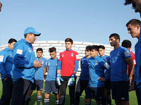 Заключительная тренировка сборной Азербайджана перед стартом на чемпионате Европы – ФОТО