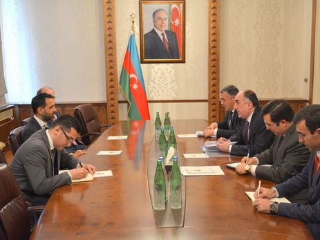 Глава МИД Азербайджана принял британского посла в связи с завершением его полномочий