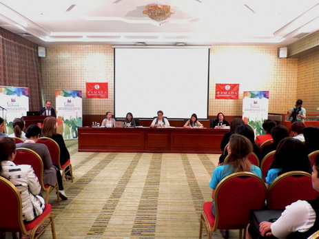 В Молодежной столице Европы – Гяндже прошла встреча под названием «Женщины – на высоте»