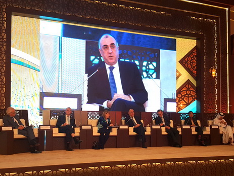 Эльмар Мамедъяров рассказал на 16-м Глобальном форуме о роли Азербайджана в борьбе с терроризмом - ФОТО