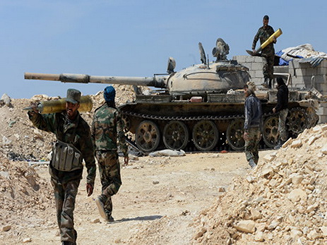 Сирийские войска вытесняют боевиков ИГИЛ с позиций возле Пальмиры