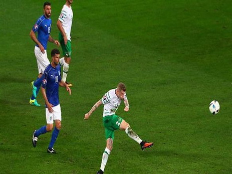 Ирландия обыграла Италию и вышла в 1/8 финала ЧЕ-2016, Турция покинула турнир - ВИДЕО