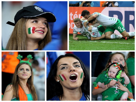 Победный гол Ирландии, слёзы болельщиков и младенец в наушниках - ФОТОРЕПОРТАЖ