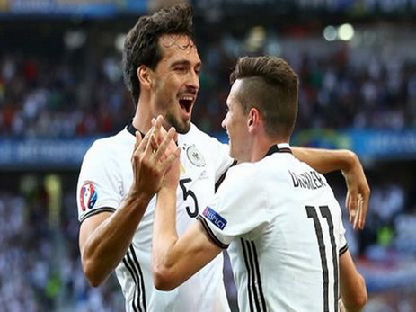 Сборная Германии разгромила Словакию и вышла в четвертьфинал Евро-2016 - ВИДЕО