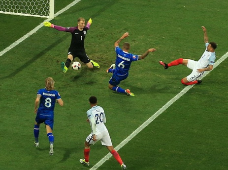 Сборная Исландии победила Англию и сыграет в 1/4 финала Евро-2016 с Францией - ФОТО - ВИДЕО