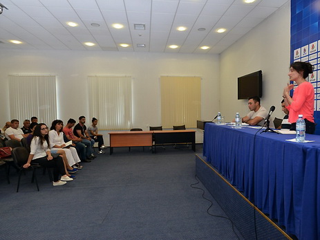 В АФФА состоялась встреча с представителями клубов юношеских лиг – ФОТО