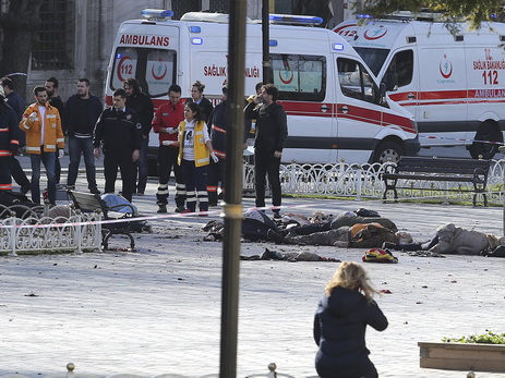 Очередной теракт в Турции, есть погибшие и раненые