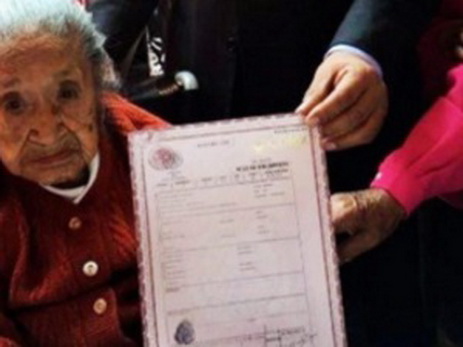 СМИ: 117-летняя мексиканка скончалась, получив свидетельство о рождении