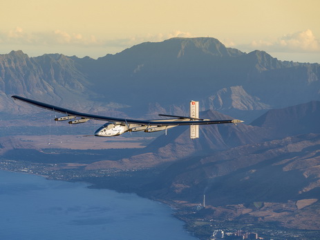 Самолёт Solar Impulse 2 вылетел в конечную точку кругосветного путешествия