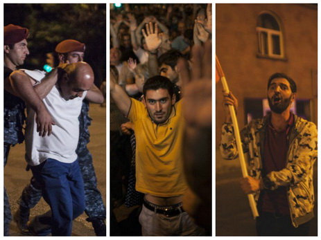 Ереванские протесты в лицах – ФОТОРЕПОРТАЖ