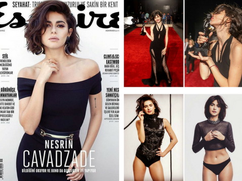 “Esquire” jurnalının üz qabığını bəzəyən Nəsrin Cavadzadə haqda bilmək istədiyiniz hər şey – FOTO