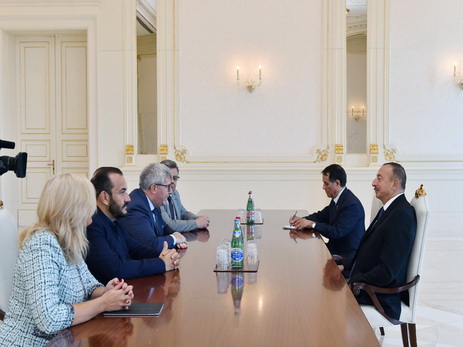 Президент Азербайджана Ильхам Алиев принял вице-президента Европейского парламента – ФОТО