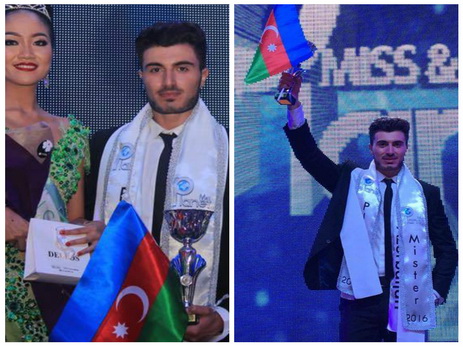 Азербайджанец завоевал титул «Mister Planet 2016» - ФОТО