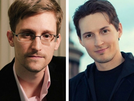 Дуров поспорил со Сноуденом в социальная сеть Twitter о безопасности WhatsApp и Telegram