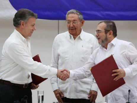 Власти Колумбии и ФАРК заключат историческое соглашение - ВИДЕО