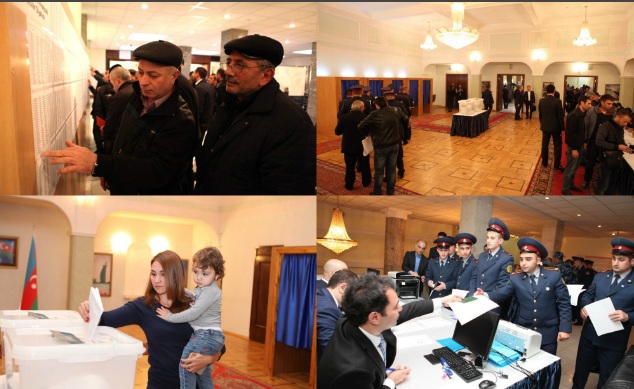 Активность на голосовании, проведенном в посольстве Азербайджана в России, составила 99,8 процента - ФОТО