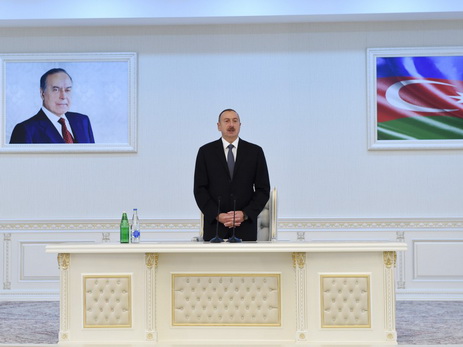 Президент Ильхам Алиев поблагодарил азербайджанский народ за поддержку его политики на референдуме