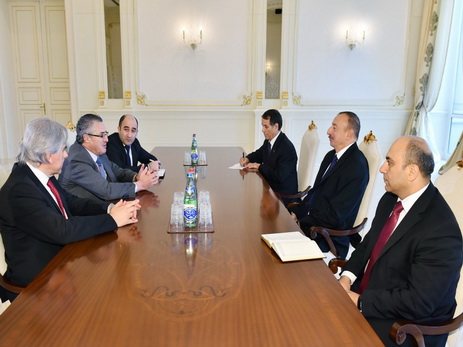 Президент Азербайджана принял делегацию парламента Чили - ФОТО