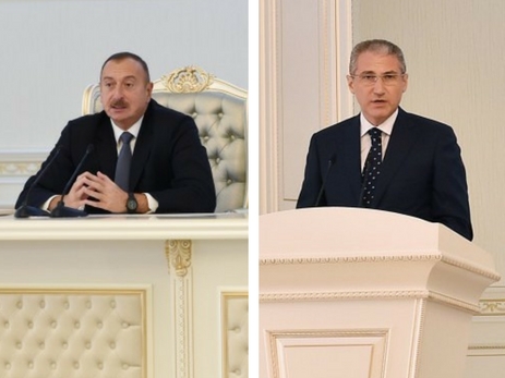 Ильхам Алиев: «Ты, Ровнаг, обещали мне, что вскоре здание будет отремонтировано и сдано в пользование, но…» - ВИДЕО