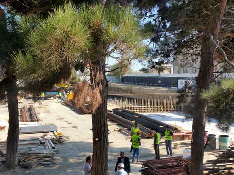 Строительная компания незаконно захватила территорию колледжа в Баку - Минобразования – ФОТО