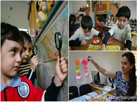 Подготовка пятилеток к школе в Азербайджане: через игру - к учебе – ФОТО